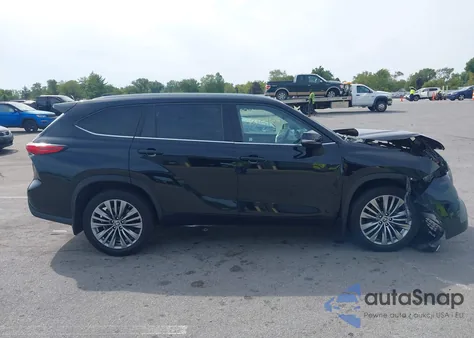 2021 Toyota Highlander Platinum z USA, uszkodzony, nr VIN 5TDFZRBH7MS078026